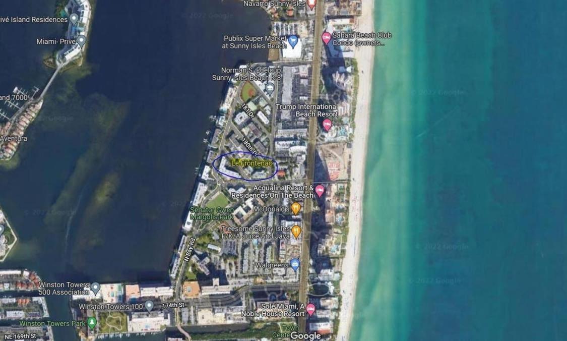 Le Frontenac Villa Sunny Isles Beach Bagian luar foto